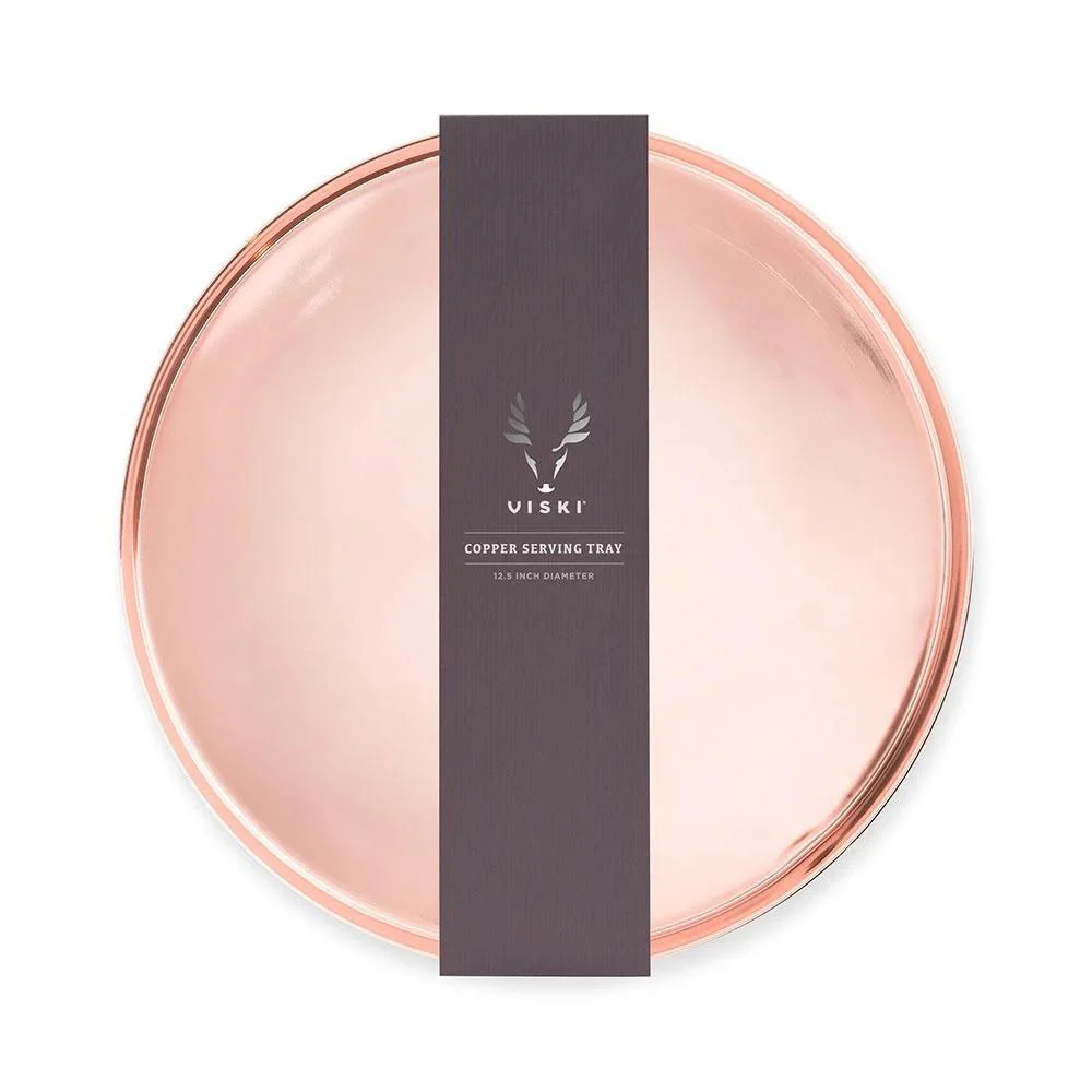 Round Copper Tray - Image 4