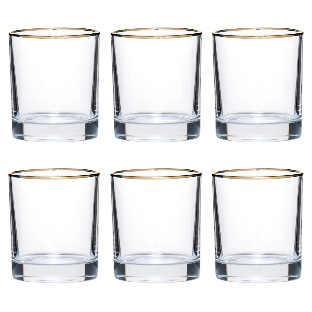 Simple Gold Rim Tumbler - Image 3
